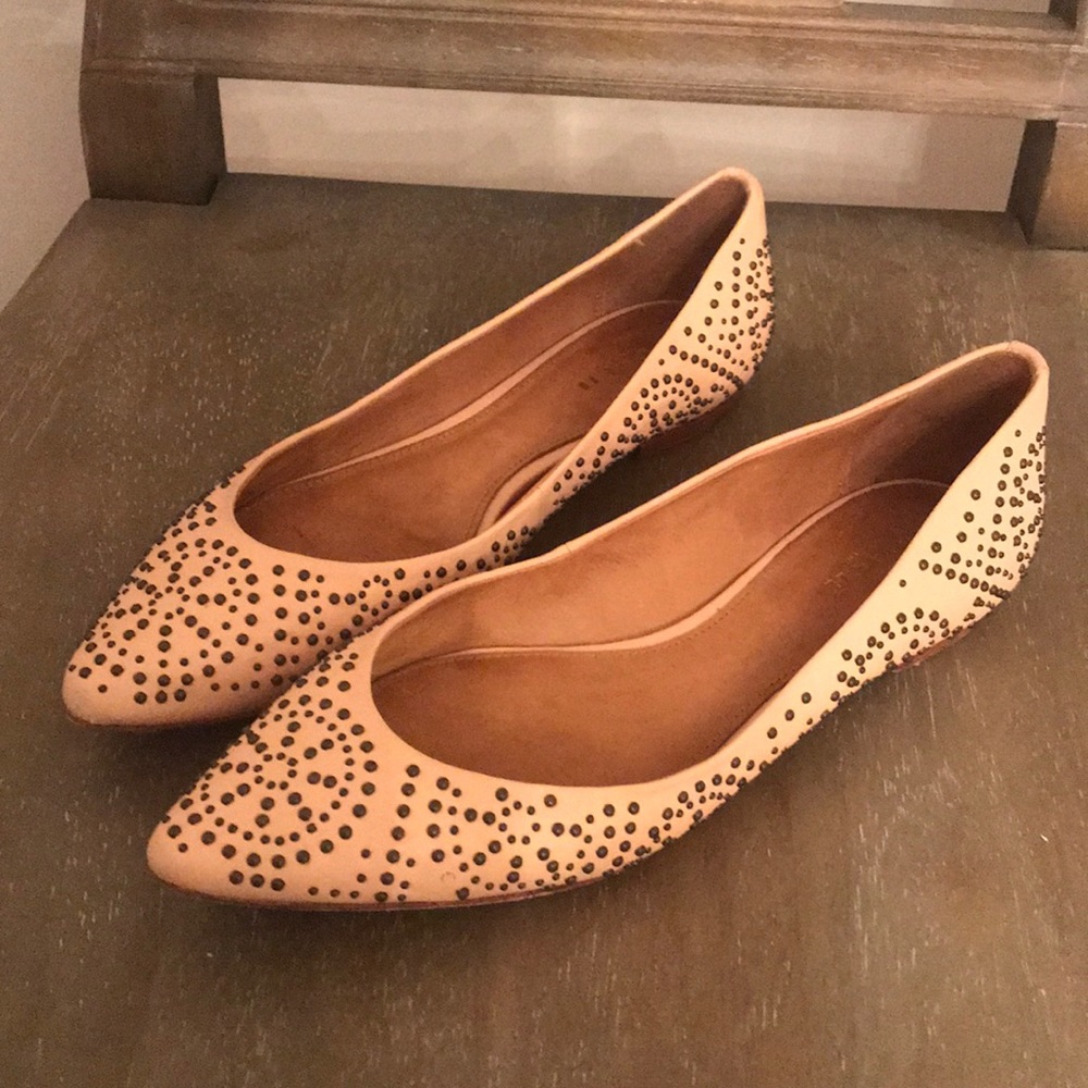 Coach Leather Flats 8.5